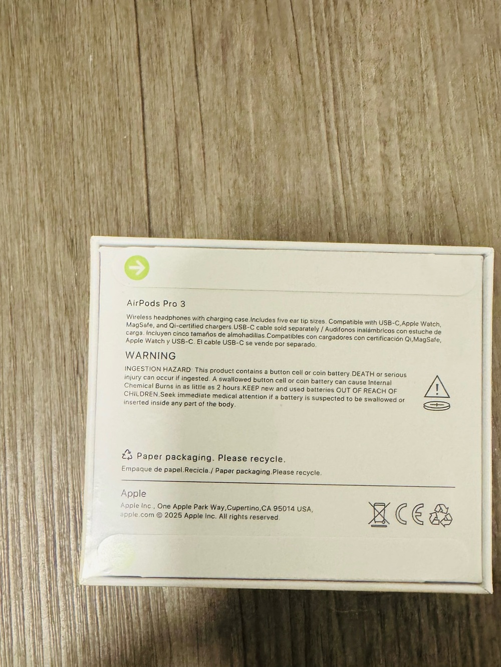 Apple AirPods Pro 3 Wireless Earbuds with Active Noise Cancellation - Picture 5 of 5